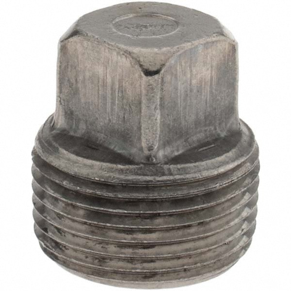 Industrial Pipe Square Head Plug: MNPT