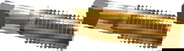 1-8 Bottoming RH 3B H4 TiN High Speed Steel 4-Flute Straight Flute Hand Tap