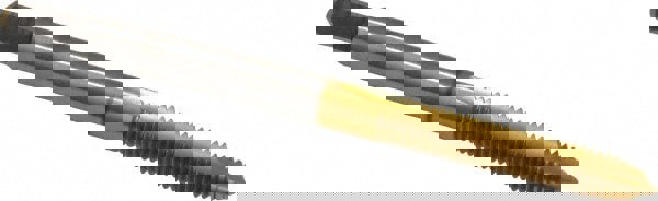 Spiral Point Tap: #8-36, UNF, 2 Flutes, Plug, 2B/3B, High Speed Steel, TiN Finish