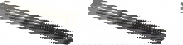 Spiral Point Tap: #10-32, UNF, 2 Flutes, Plug, 2B, High Speed Steel, TiCN Finish