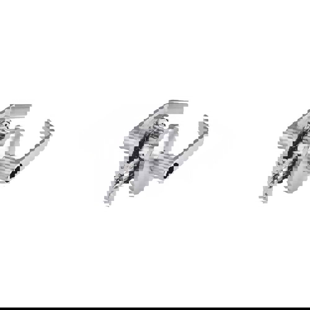 Lever Locksets; Lockset Type: Entry ; Key Type: Keyed Different ; Back Set: 2-3/4 (Inch); Cylinder Type: SFIC Less Core ; Material: Steel ; Door Thickness: 1-3/8 to 1-3/4