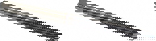 Spiral Point Tap: M4 x 0.7, UNF, 2 Flutes, Plug, 2B, High Speed Steel, TiCN Finish