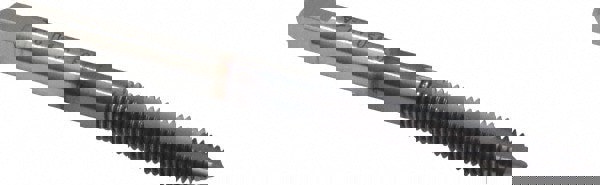 Spiral Point Tap: M5 x 0.8, UNF, 2 Flutes, Plug, 2B, High Speed Steel, TiCN Finish