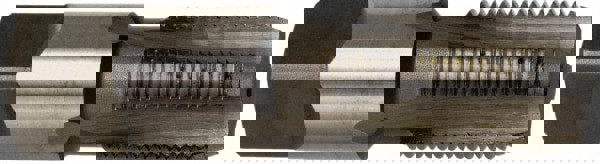 Standard Pipe Tap: 3/4-14, NPTF, 5 Flutes, High Speed Steel, TiN Finish