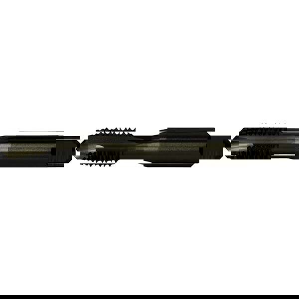 Spiral Point Tap: #10-24, UNC, 2 Flutes, Plug, 2B, High Speed Steel, Black Oxide Finish