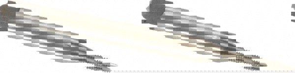 Spiral Point Tap: M1.6 x 0.35, Metric Coarse, 2 Flutes, Plug, 6H, High Speed Steel, Bright Finish