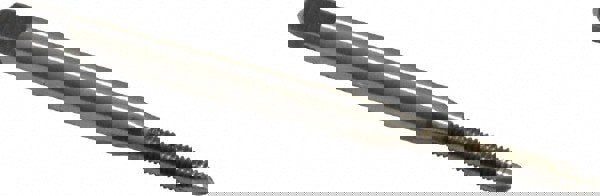 Spiral Point Tap: #3-56, UNF, 2 Flutes, Plug, 2B, High Speed Steel, Bright Finish