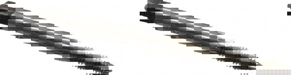 Spiral Point Tap: #4-48, UNF, 2 Flutes, Plug, 2B, High Speed Steel, Bright Finish