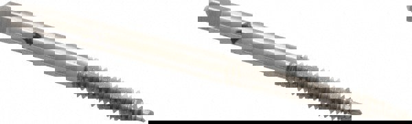 Spiral Point Tap: #6-32, UNC, 2 Flutes, Plug, 2B, High Speed Steel, Bright Finish