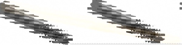 Spiral Point Tap: #6-32, UNC, 2 Flutes, Plug, 2B, High Speed Steel, Bright Finish