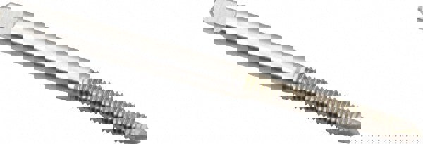 Spiral Point Tap: M4.5 x 0.75, Metric Coarse, 2 Flutes, Plug, 6H, High Speed Steel, Bright Finish