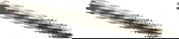 Spiral Point Tap: #10-24, UNC, 2 Flutes, Plug, 2B, High Speed Steel, Bright Finish