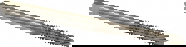 Spiral Point Tap: #10-24, UNC, 2 Flutes, Plug, 2B, High Speed Steel, Bright Finish