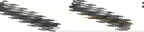 Spiral Point Tap: #10-32, UNF, 2 Flutes, Plug, 3B, High Speed Steel, Bright Finish