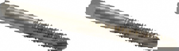 Spiral Point Tap: 1/4-20, UNC, 2 Flutes, Plug, 2B, High Speed Steel, Bright Finish