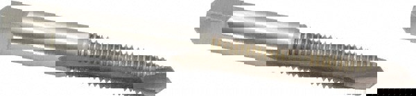 Spiral Point Tap: M7 x 1, Metric Coarse, 2 Flutes, Plug, 6H, High Speed Steel, Bright Finish