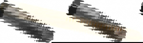 Spiral Point Tap: 5/16-18, UNC, 2 Flutes, Plug, 2B, High Speed Steel, Bright Finish