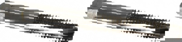 Spiral Point Tap: 5/16-18, UNC, 3 Flutes, Bottoming, 3B, High Speed Steel, Bright Finish