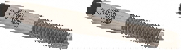 Spiral Point Tap: 5/16-24, UNF, 2 Flutes, Bottoming, 3B, High Speed Steel, Bright Finish