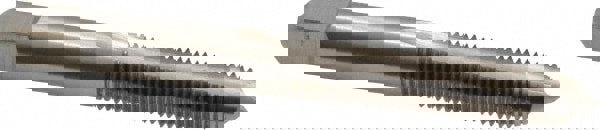 Spiral Point Tap: M8 x 1, Metric Fine, 2 Flutes, Plug, 6H, High Speed Steel, Bright Finish