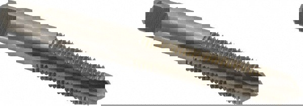 Spiral Point Tap: 3/8-24 UNF, 3 Flutes, Plug, 2B Class of Fit, High Speed Steel, Bright Finish