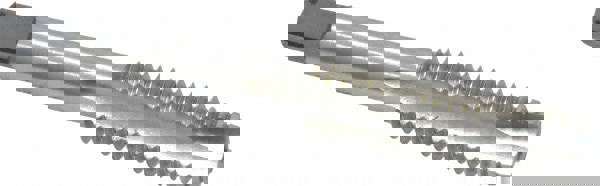 Spiral Point Tap: 7/16-14, UNC, 3 Flutes, Plug, 2B, High Speed Steel, Bright Finish