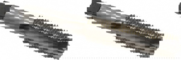 Spiral Point Tap: 1/2-20 UNF, 3 Flutes, Plug, 3B Class of Fit, High Speed Steel, Bright Finish