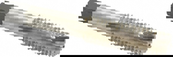 Spiral Point Tap: 5/8-11, UNC, 3 Flutes, Plug, 2B, High Speed Steel, Bright Finish