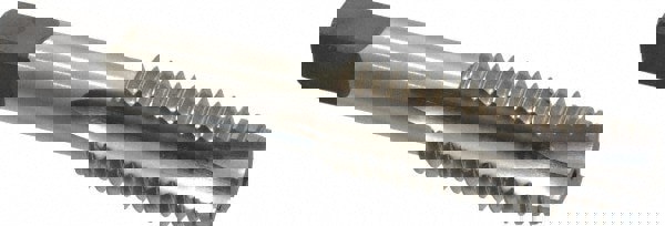 Spiral Point Tap: 3/4-10, UNC, 3 Flutes, Plug, 2B, High Speed Steel, Bright Finish