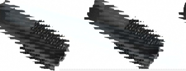 Spiral Point Tap: 5/8-18, UNC, 3 Flutes, Plug, 2B, High Speed Steel, Oxide Finish