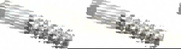 Spiral Flute Tap: 1/4-20, UNC, 3 Flute, Bottoming, 3B Class of Fit, High Speed Steel, Bright/Uncoated