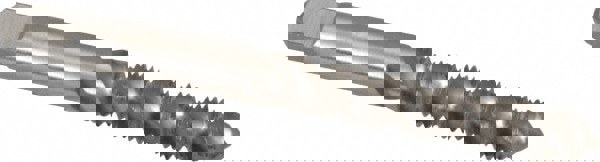 Spiral Flute Tap: 1/4-28, UNF, 3 Flute, Plug, 3B Class of Fit, High Speed Steel, Bright/Uncoated