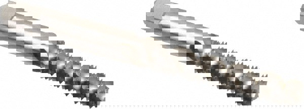 Spiral Flute Tap: 1/4-28, UNF, 3 Flute, Bottoming, 3B Class of Fit, High Speed Steel, Bright/Uncoated