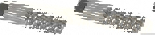 Spiral Flute Tap: 5/16-18, UNC, 3 Flute, Bottoming, 3B Class of Fit, High Speed Steel, Bright/Uncoated