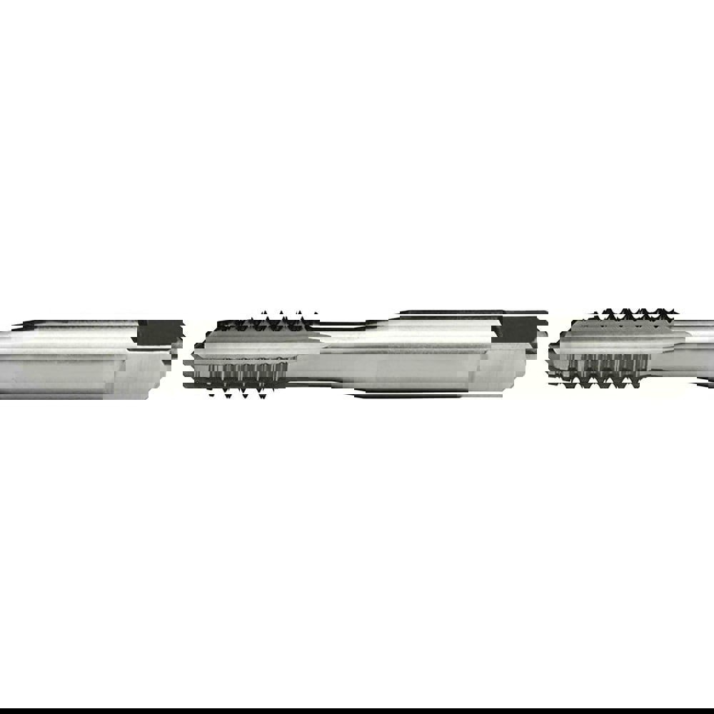 1/4-28 Plug LH 3B H3 Bright High Speed Steel 4-Flute Straight Flute Hand Tap