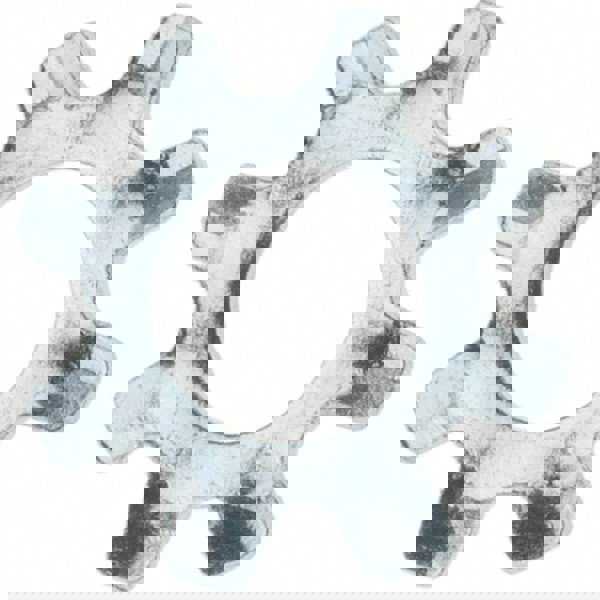 #4 Screw, Steel External Tooth Lock Washer