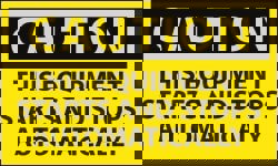 Accident Prevention Label: 3