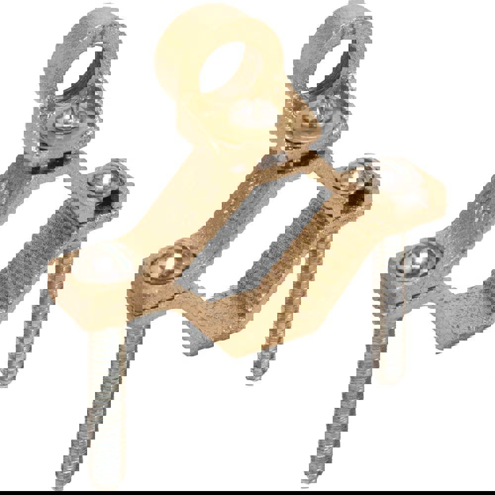 Grounding Clamps; Clamp Type: Grounding Clamp ; Minimum Compatible Pipe Size (Inch): 1/2 ; Maximum Compatible Pipe Size (Inch): 1 ; Compatible Wire Size (AWG): 10-6; 8-6 ; Overall Length (Decimal Inch): 2.34 ; Material: Cast Bronze