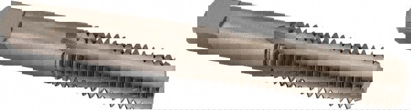 Straight Flute Tap: 3/8-16 UNC, 4 Flutes, Bottoming, 3B Class of Fit, High Speed Steel, Bright/Uncoated