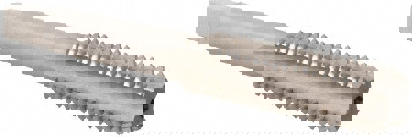 Straight Flute Tap: 7/16-14 UNC, 4 Flutes, Bottoming, High Speed Steel, Bright/Uncoated