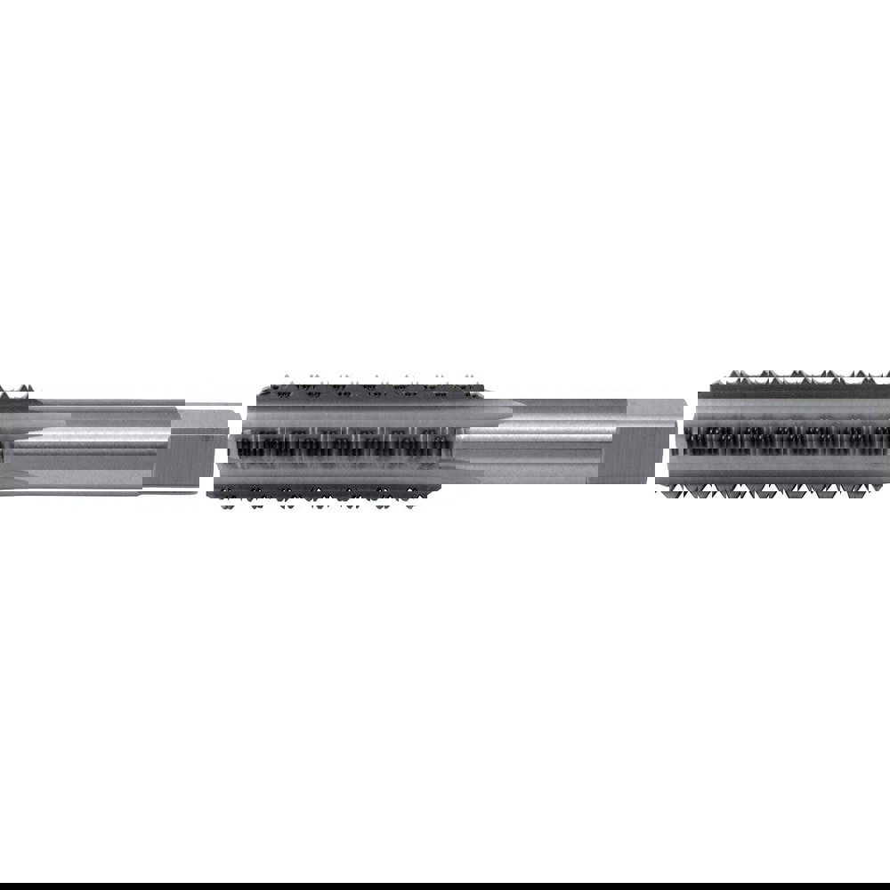 Straight Flute Tap: 1/2-20 UNF, 4 Flutes, Bottoming, 3B Class of Fit, High Speed Steel, Bright/Uncoated