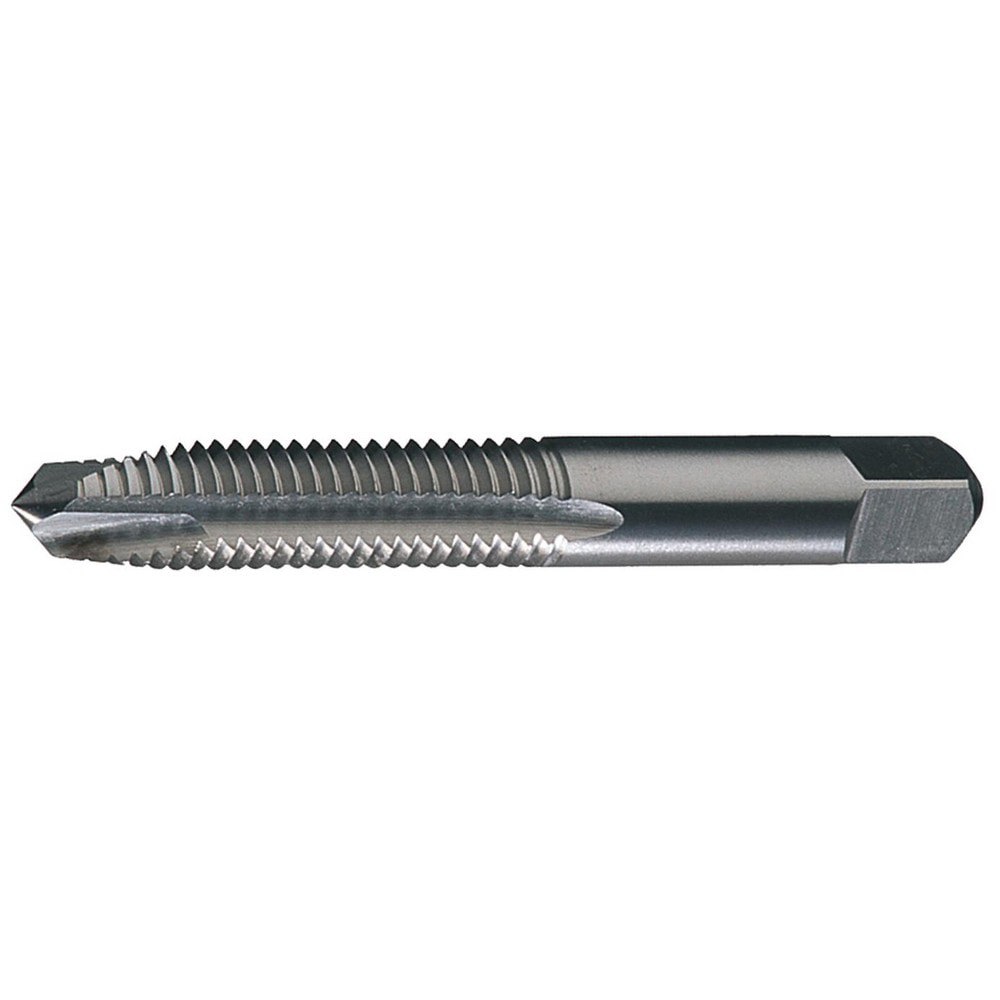 Spiral Point Tap: M16x2.00 Metric Coarse, 3 Flutes, Plug, 6H Class of Fit, High Speed Steel, Bright Finish
