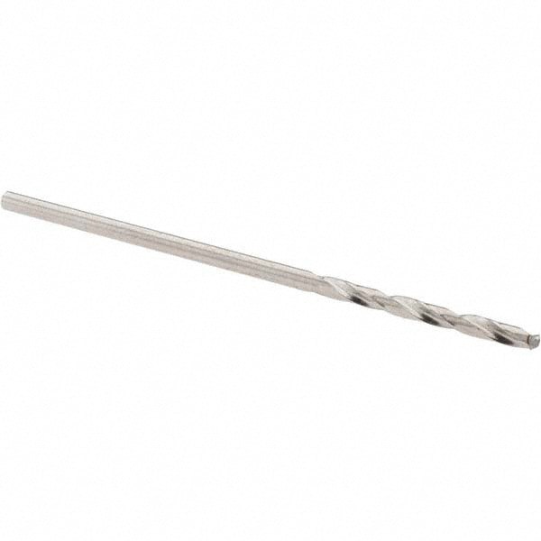 Jobber Length Drill Bit: 1.35 mm (0.0532) Dia, 118 deg, HSS