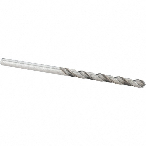 Jobber Length Drill Bit: 3.10 mm (0.1220) Dia, 118 deg, HSS