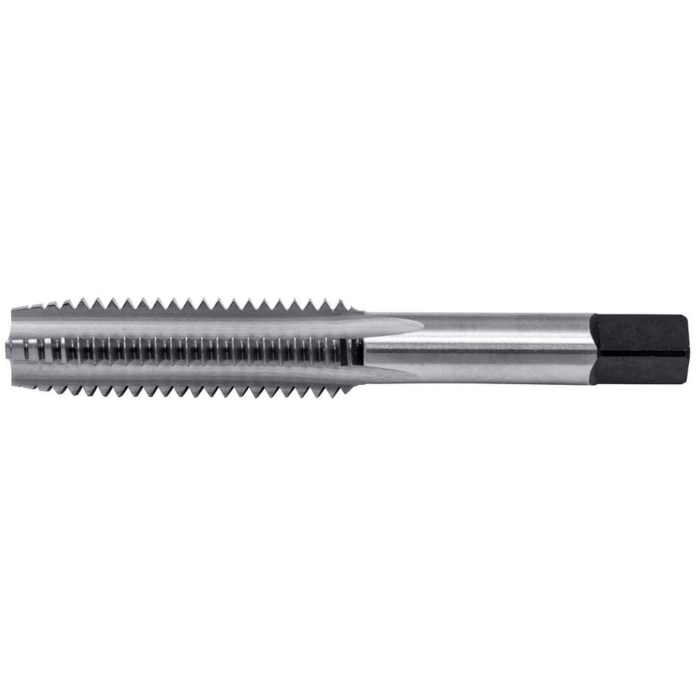 Straight Flute Tap: M5x0.80 Metric Coarse, 4 Flutes, Plug, 6H Class of Fit, High Speed Steel, Bright/Uncoated