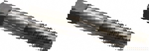 Standard Pipe Tap: 1/16-27, NPT, 4 Flutes, High Speed Steel, Bright/Uncoated