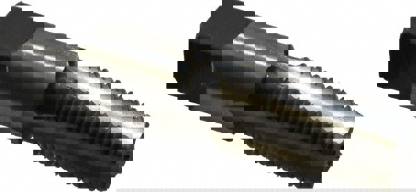 Standard Pipe Tap: 1/4-18, NPTF, 4 Flutes, High Speed Steel, Bright/Uncoated