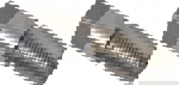 Standard Pipe Tap: 3/8-18, NPTF, 4 Flutes, High Speed Steel, Bright/Uncoated