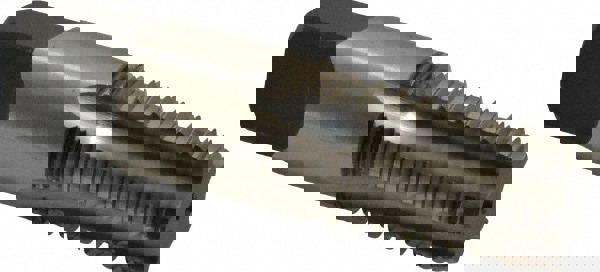 3/8-18 NPTF, 4 Flutes, Bright Finish, High Speed Steel, Interrupted Thread Pipe Tap