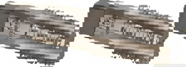 1/2-14 NPTF, 4 Flutes, Bright Finish, High Speed Steel, Interrupted Thread Pipe Tap